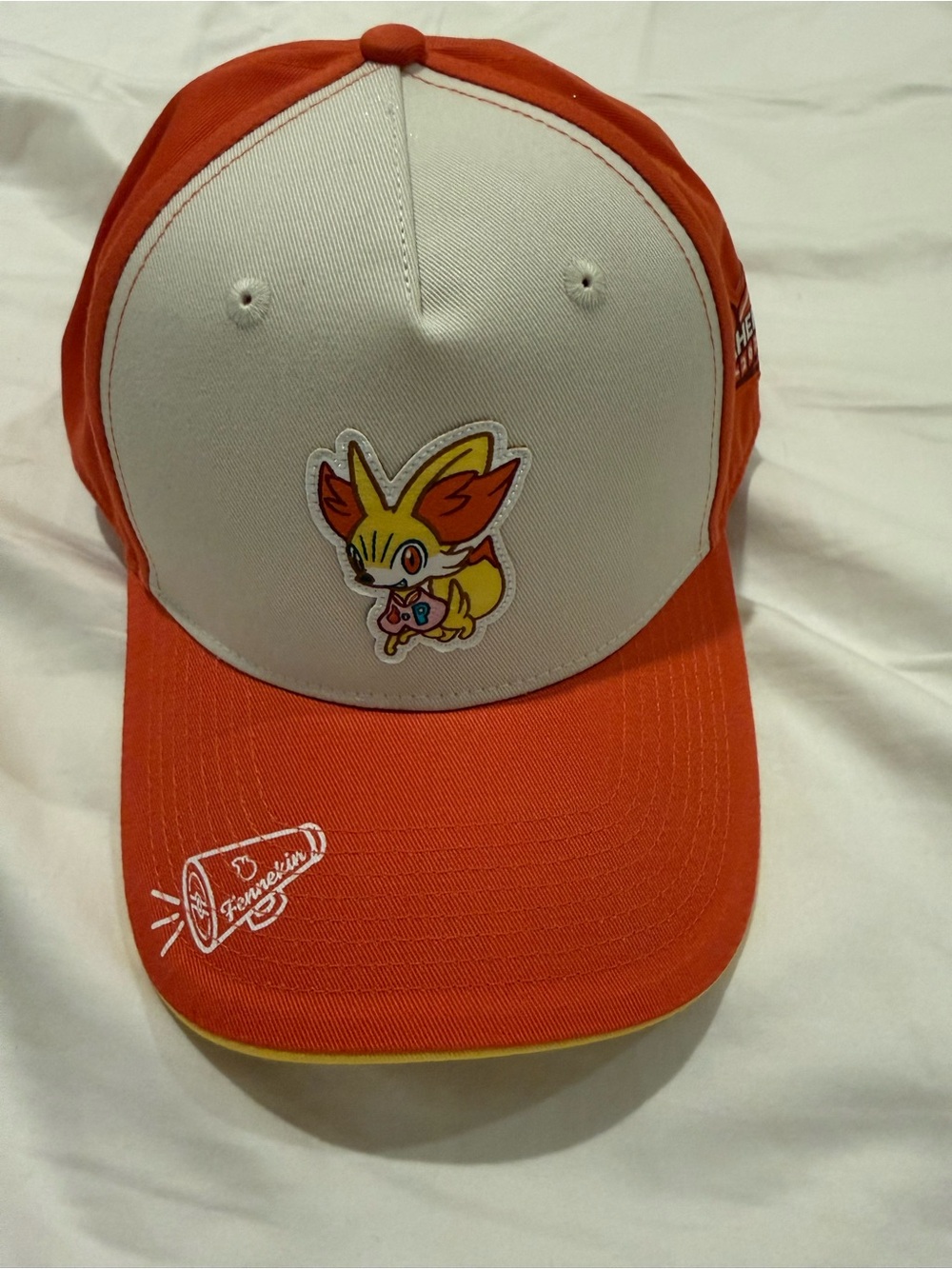 Adult One-Size Pokemon Center Pokemon Worlds Anaheim 2025 Fennekin Cap